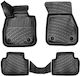 Килими За Кола Car Mats 3D Гуми TPE БМВ 1 F40 19-24 Черни Rizline 4 Броя