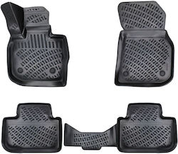 Auto Fußmatten Erhöhte Seiten 3D Gummi TPE BMW X4 G02 18+ Schwarz Rizline 4 Stücke Schwarze Auto Fußmatten Erhöhte Seiten 3D Gummi TPE BMW X4 G02 18+ Schwarz Rizline 4 Stücke Schwarze