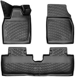 Πατάκια Σκαφάκια 3d Λάστιχο Tpe Ford Mustang Mach-e 2021 Rizline 3 Τεμάχια Μαύρα Πατάκια Σκαφάκια 3d Λάστιχο Tpe Ford Mustang Mach-e 2021 Rizline 3 Τεμάχια Μαύρα