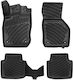 Car Mats Raised Sides 3D Rubber TPE Skoda Superb B9 3Y 2023 Rizline 4 Black Pieces