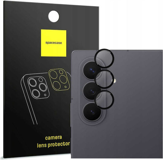 Tempered Glass Samsung Galaxy Z Fold8 Ultra Spacecase Camera Ring Anti-Scratch Protective Glass Camera Lens Aluminum Frame Black 5905719143794
