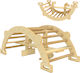 Aiyaplay Wooden Montessori Arch for Children 2-4 Years Convertible Swing 110x52x45 cm Wood 331-100v00nd