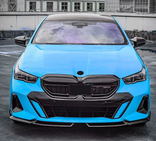 Спойлер Преден Броня Bmw G60 G68 2024+ M-performance Design Черен Гланцов Oem