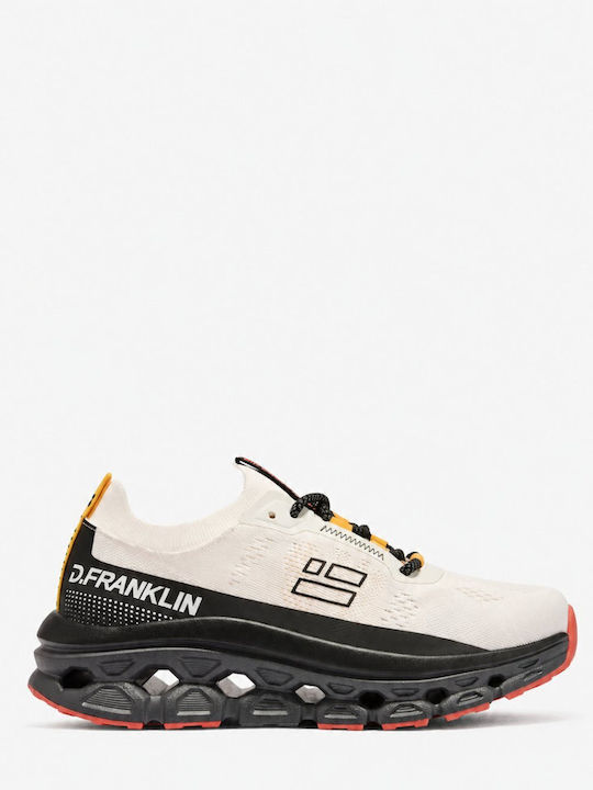 D.Franklin Ανδρικά Chunky Sneakers Ασπρο