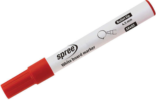 Spree Marker Pentru Consiliul De Administrație Roșu 4.5mm