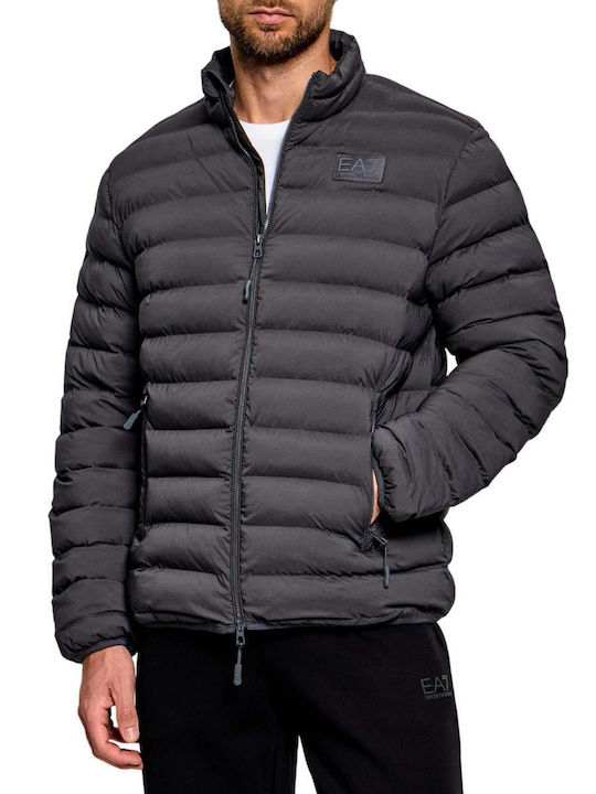 Emporio Armani Μπουφάν Bomber Γκρι