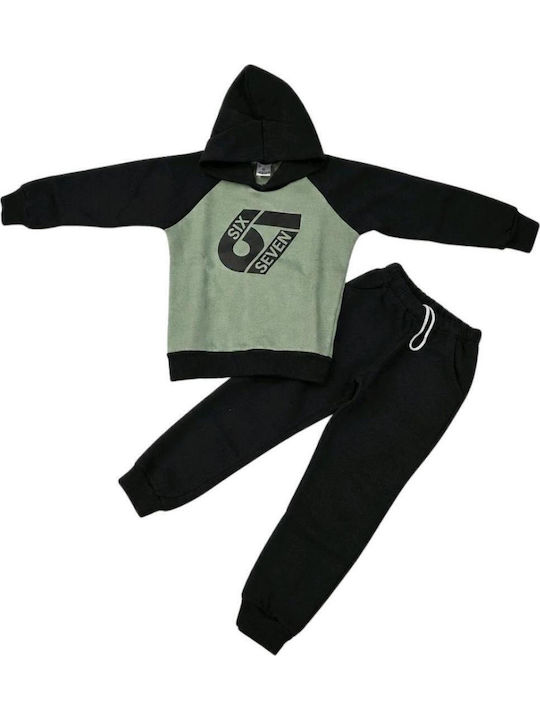 Kids Sweatpants Set Green