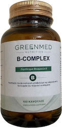 GreenMed B-Complex 100 Κάψουλες Greenmed