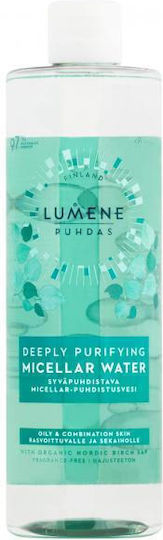 Lumene Puhdas Micellar Wasser Make-up-Entferner Gesichtsreiniger 400ml