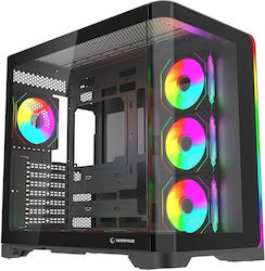 Rampage Lyron Gaming Middle Tower cu Fereastră Laterală Rampage Lyron Gaming Middle Tower cu Fereastră Laterală