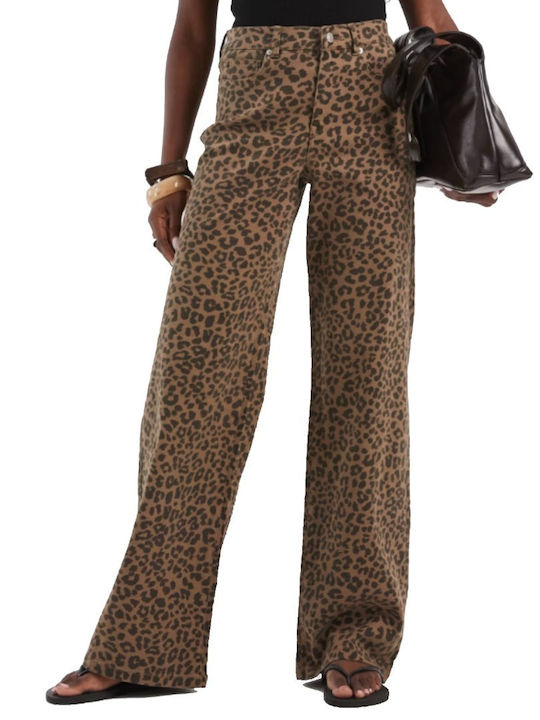 Only Hochbund Damen Jeans Hosen in Bootcut Pass...
