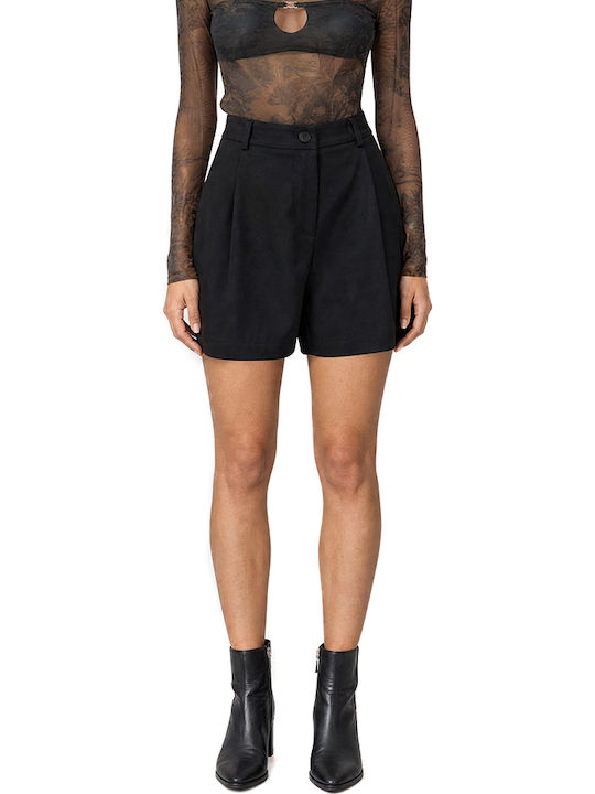 Women's High Waist Shorts Black