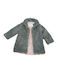 Girls Dress Set with Coat Green