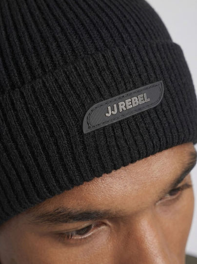 Men's Knitted Beanie Black Color