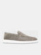 Suede Herren Mokassins in Grauer Farbe