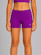 Kids Short Purple Leggings