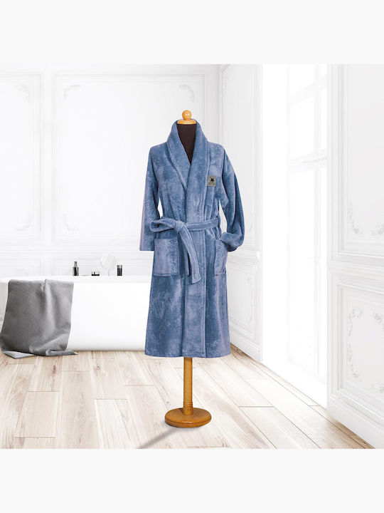 Greenwich Polo Club 3205 Bathrobe with Collar L...