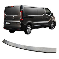 Stainless Steel Chrome Tailgate Cover Strip Renault Trafic 2015 Stainless Steel Chrome Tailgate Cover Strip Renault Trafic 2015