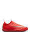 Jr Mercurial Vapor TF Kinder Fußballschuhe und Stollenschuhe mit Rasen Rote