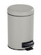 Wenko Inox Badezimmer Mülleimer 3lt Beiges