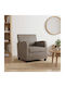 Grey Armchair 70x79x78cm