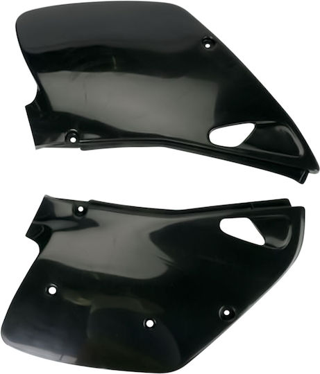 Πλευρικά Πάνελ Kawasaki Kx125/250 Μαύρα Ufo Plast Ka02745#001