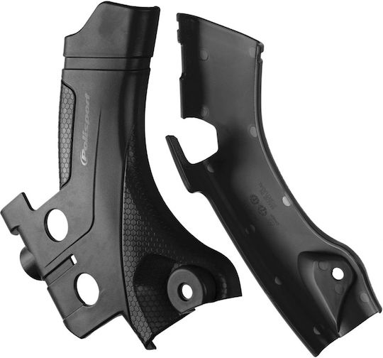 Polisport Комплект Защитни Капаци За Рамка CRF 250 450 21 22 23 Черен Здрав