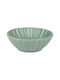 Alpina Appliances Round Green Ceramic Serving Bowl with Diameter 17.7cm