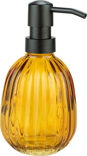 Wenko Dispenser Γυάλινο Κίτρινο 350ml
