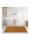vidaXL Non-Slip Wooden Bath Mat 42024972 Natural 105x160cm