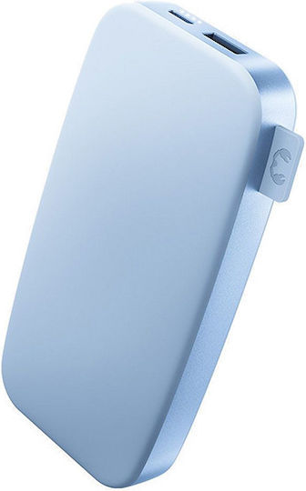 Fresh 'n Rebel Power Bank 12000mAh 20W με Θύρα USB-A και Θύρα USB-C Power Delivery Vivid Blue