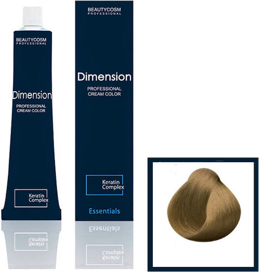 Dimension Hair Color Cream Νο 7 Ξανθό, Επαγγελματική Βαφή Μαλλιών Με Σύμπλεγμα Πρωτεϊνών Κερατίνης, 100ml
