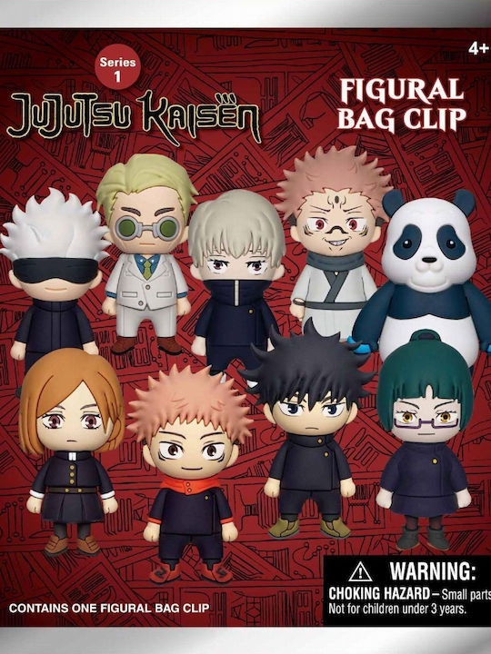 Jujutsu Kaisen Series 1 Foam Bag Clip Keychain Random Content