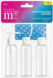 Milva Travel Bottles 3 Pieces