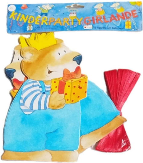 4M Kinderwanddekoration Dekorative Girlande Tiere