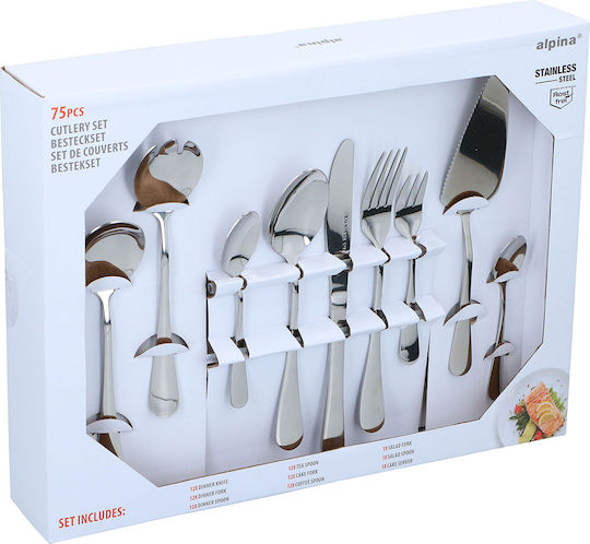 Alpina Appliances Set de Tacâmuri 75 Bucăți