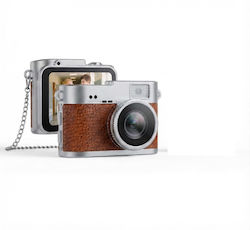 SPV Mini Retro Aparat foto pentru copii 2MP Argintiu SPV Mini Retro Aparat foto pentru copii 2MP Argintiu