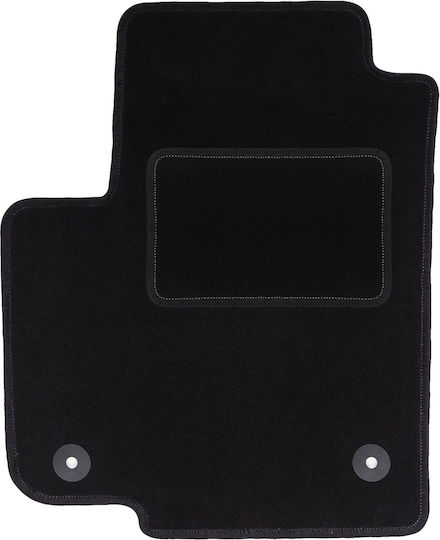 Velour Driver’s Mat Fiat Sedici Hatchback 2006-2014 Black