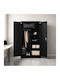 Double-leaf Metallic Cabinet 185x90x45 cm