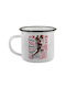Koupakoupa Jordan Enamel Mug Black 360ml