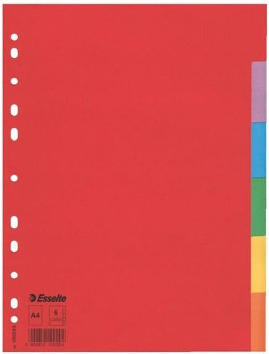 Esselte Clean Cover Esselte A4 Mix 6 160g 100200