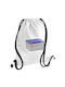 Koupakoupa Fatal Error KP_34867_gymbag-bb-Weiß Sporttaschen Rucksack Fitnessstudio