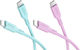 Goobay USB-C кабел мъжки - USB-C 60W тюркоазен ...