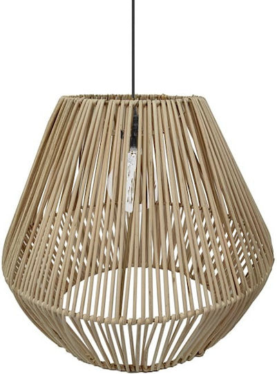 Inart Lilabel Hanging Ceiling Light 25x25x84cm
