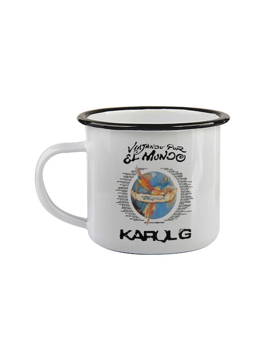 Koupakoupa Karol G Tropicoqueta Mug Enamel Blac...