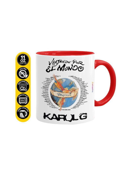 Koupakoupa Karol G Tropicoqueta Ceramic Mug Red...