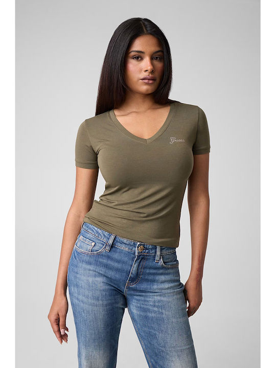Guess T-Shirt Olive Green