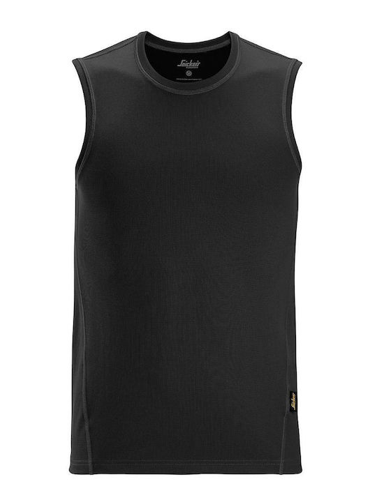 Snickers Workwear Men's Black Safety Vest