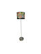 Exotic Birds Floor Lamp with E27 Lamp Bulb Base Green