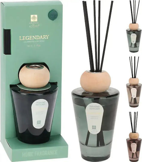 Difuzor Parfumuri Pentru Casă 150ml 6 Bețe De Ratan Bergamotă